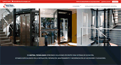 Desktop Screenshot of mistraltecnologies.com
